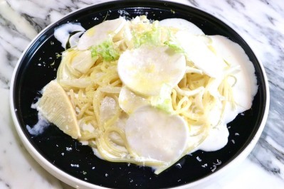 Lemon Cream Pasta -Seasonal vegetables-