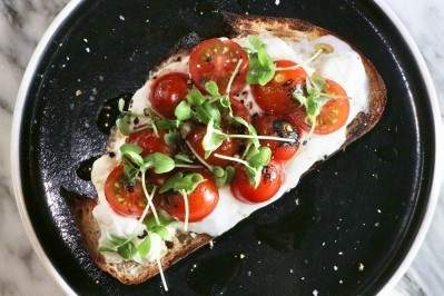 Burrata Cheese Tartine